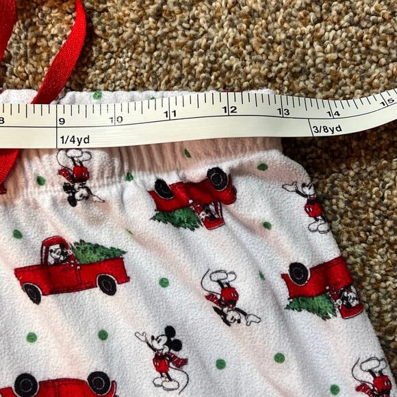 Disney Mickey Mouse Christmas Red Truck Women's Pajama Set.  Size XS - Picture 5 of 9